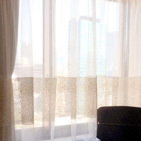 シャンパンピンク色の甘くセクシーなレースカーテン | ハウスオブ